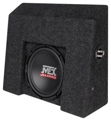 MTX Loaded 10'' Subwoofer Sub For 2007-16 Chevrolet Silverado/GMC Sierra Crew Cab