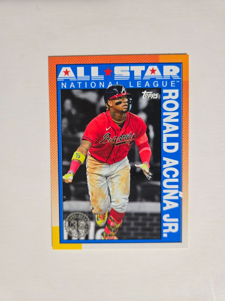 Ronald Acuna Jr Topps MLB カード　/25 2025 Topps Heritage Ronald Acuna Jr. 25th Anniversary #H25-9