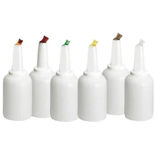 TABLECRAFT PRODUCTS COMPANY 8128A Six-Piece Pourer Set,Gallon,PK6 6EZP2