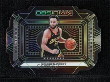 2020-21 Panini Obsidian Eclipse Electric Etch Green 12/25 Stephen Curry #3 0l1d