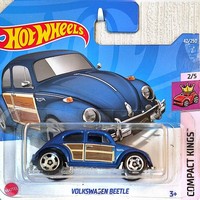 Hot Wheels Volkswagen Beetle In Ovp * Compact Kings 2022 * KäFer Blau *