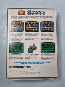 Amidar (Atari 2600, 1982) Cib Complete w/ Manual, Authentic