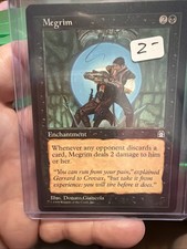 Megrim Stronghold Uncommon Card MTG Magic the Gathering