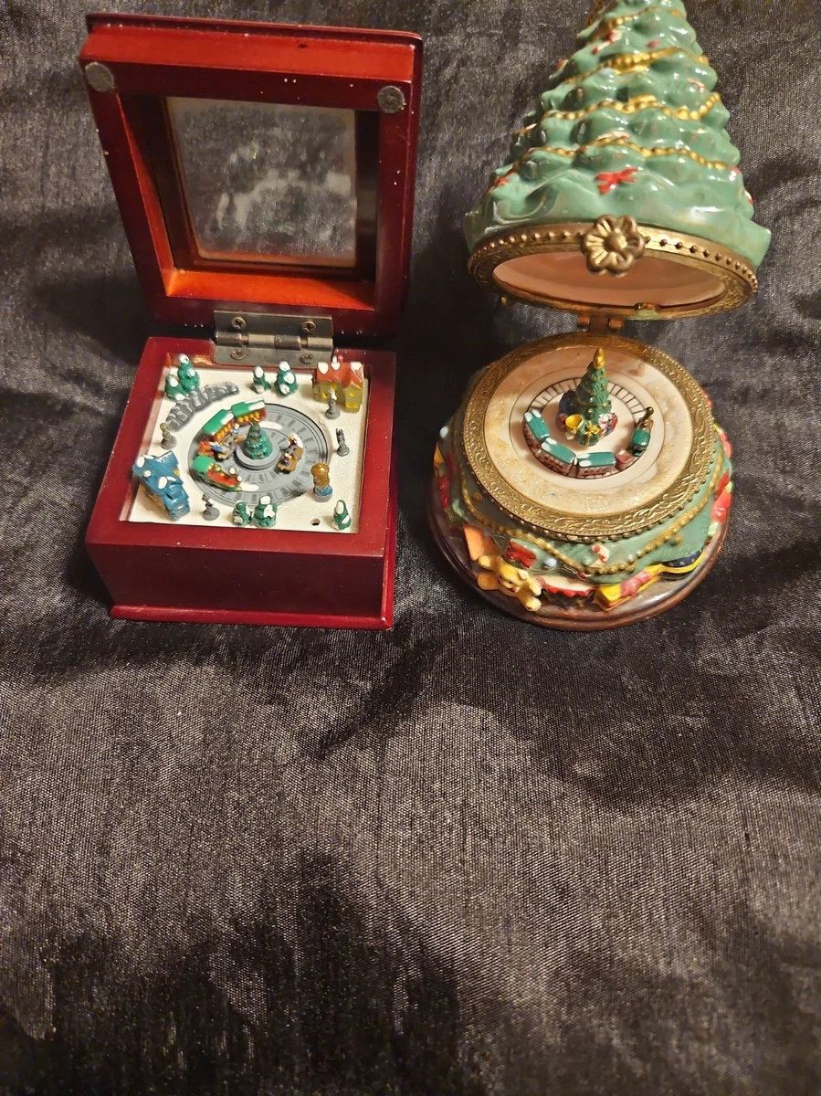 25+ Mr. Christmas Collectible Music Boxes 1970-Now for sale