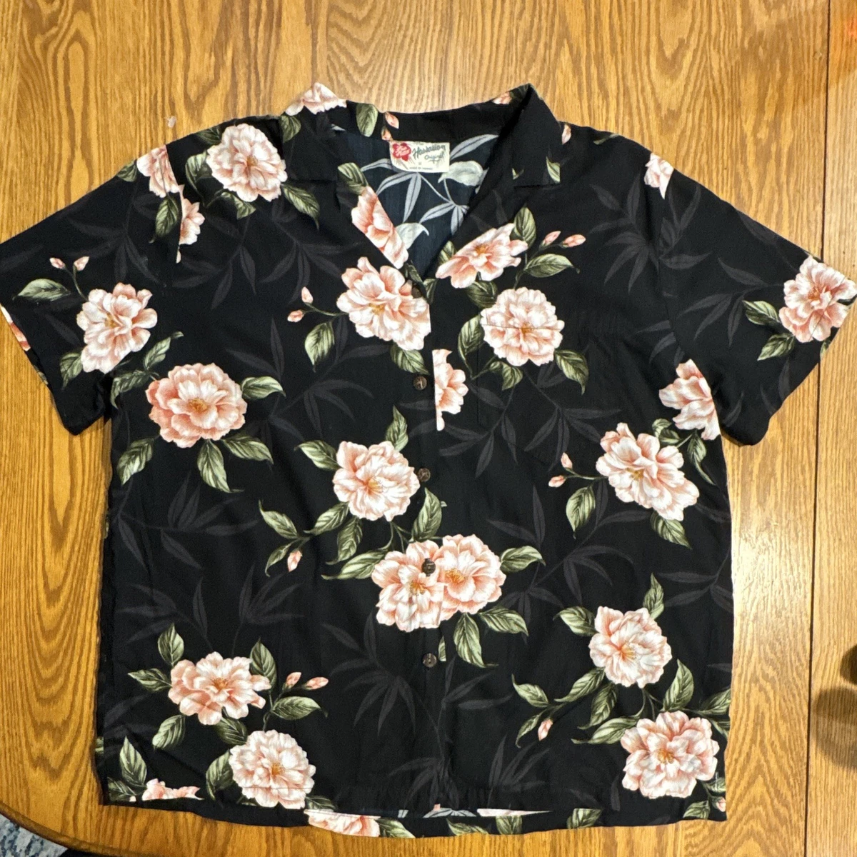 Black Hawaiian Vintage Casual Shirts for Men for sale | eBay