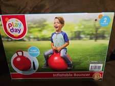 PLAY DAY INFLATABLE BOUNCER With PUMP INCLUDED Ages 3 NEW