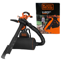 Black&Decker Elektro-Laubsauger LaubbläSer LaubhäCksler 3000W BEBLV301-QS