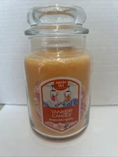 NEW Yankee Candle SLOPESIDE SPRITZ 22oz LARGE Jar Candle APRES SKI COLLECTION 🎿
