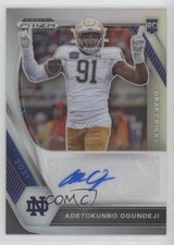 2021 Panini Prizm Draft Picks Silver Adetokunbo Ogundeji #DPA-AOG Auto 0c2