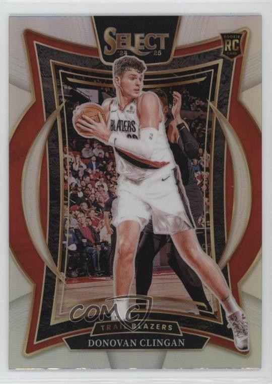 2024-25 Panini Select Concourse Silver Prizm Donovan Clingan #69 Rookie RC 1o2