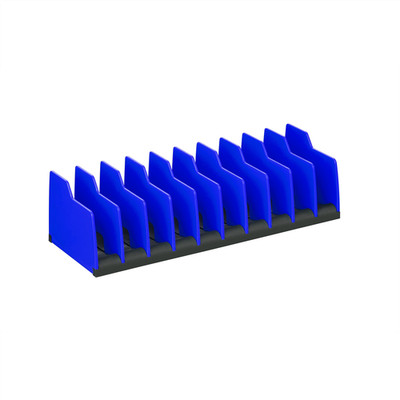 5503Ernst Mfg. No-Slip 10 Tool Plier Organizer - Blue 