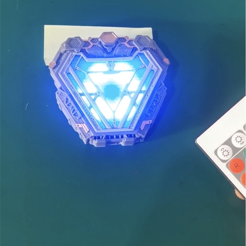 Iron Man MK50 Arc Reactor LED Light MK50 Tony Stark Chest Light