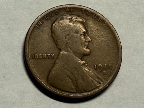 1911-D Lincoln wheat cent. Good. #g1