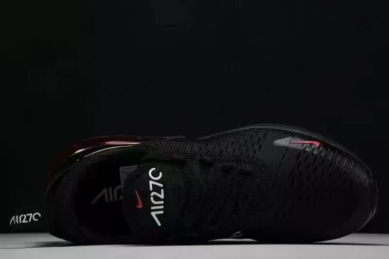 NIKE AIR MAX 270 Negro Rojo Para hombres Zapatos para Correr Zapatos Deportivos Talla EE. UU. Foto 4 de 4