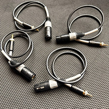 Mogami XLR to 3.5mm Jack Cables x4