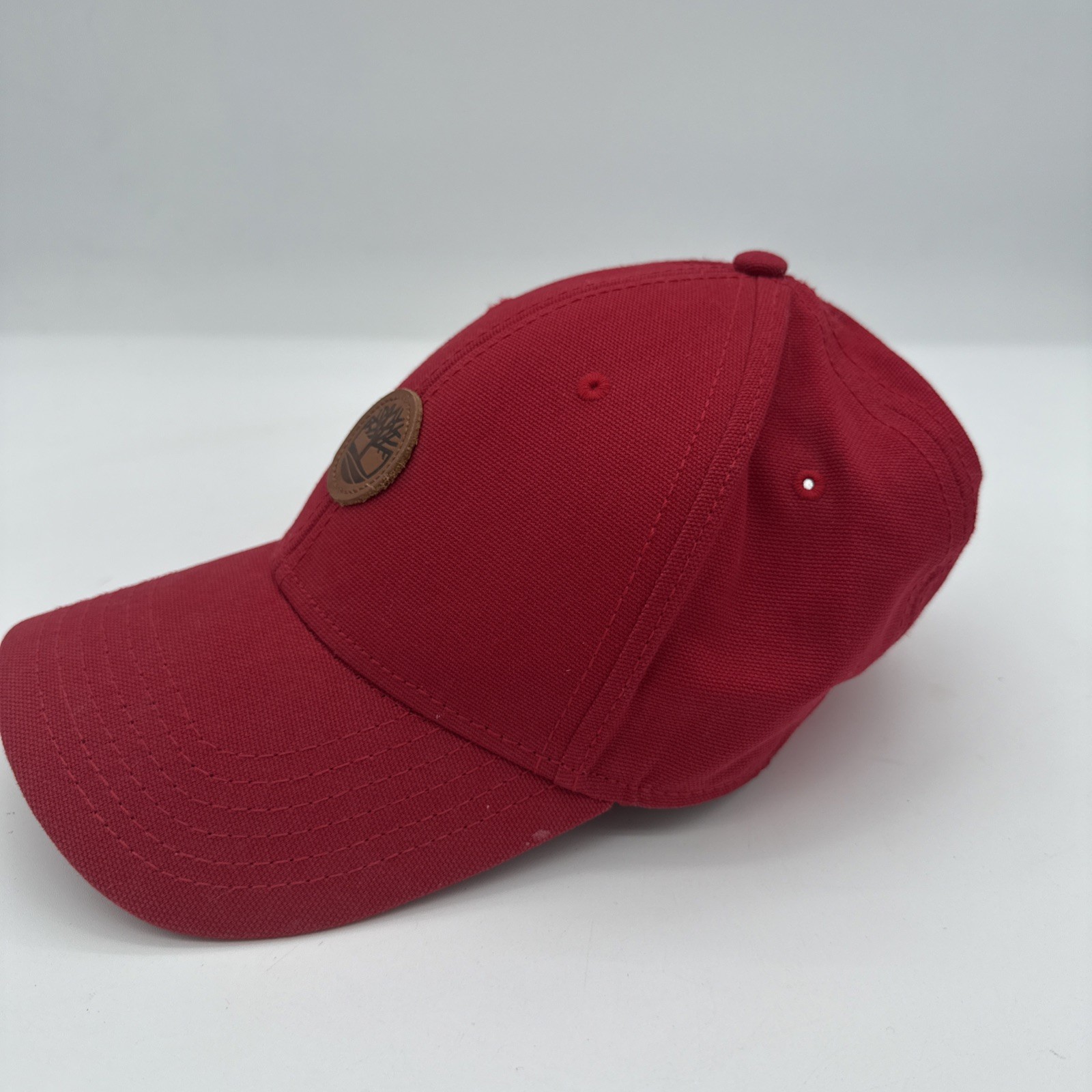 Timberland Logo Red Baseball Hat Adjustable Strap… - image 3