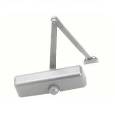 Falcon Door Closer SC61A RWPA AL SLIM 22RC46 Aluminum Silver Door Hardware