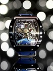 Invicta S1 Rally Interstellar Men's Automatic Watch Skeleton Dial Blue Black