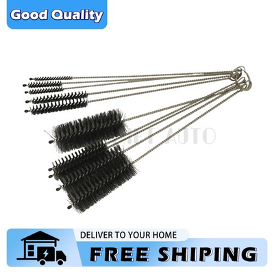 #ad 10PCS Set NylonSmall Long Cleaning Straw Brush Cleaner Bottle Tube Pipe US $3.10