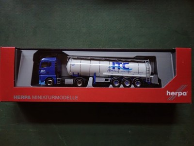 Herpa 316064 MAN TGX GM Lebensmitteltank-Sattelzug ITC 1:87 H0