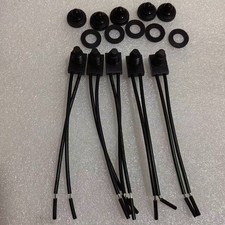 5pcs 12V 4" Wire Leads Waterproof On-Off Push-Button Switch for Motorcycle Car