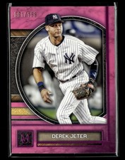 Derek Jeter 2025 Topps Museum Collection Baseball Pink Sapphire 091/199 [klsB56