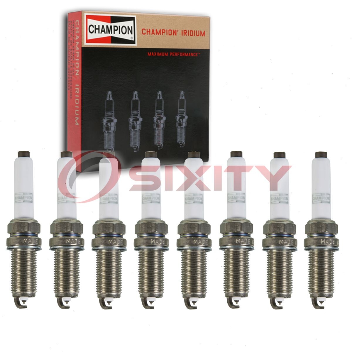 8 pc Champion Iridium Spark Plugs for 2018-2019 Mercedes-Benz AMG GT C 4.0L ys