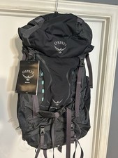 Osprey Kyte 46 Airscape Hiking Grey Orchid Ba...