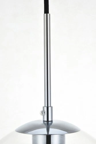 Elegant Lighting LD2218 Baxter 3 Light 21"W Multi Light Pendant - Brass - Picture 11 of 12