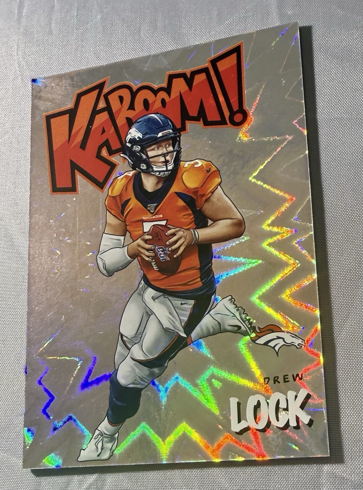 2020 Panini Absolute Football Kaboom! Drew Lock #K-DL Broncos