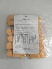 Joy Huggable Hangers Finger Clips Qty 12 New Sealed With Instructions Cream