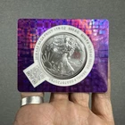 Scottsdale Mint 2016 American Silver Eagle Coin .999 Fine Red MAGA Privy #1534