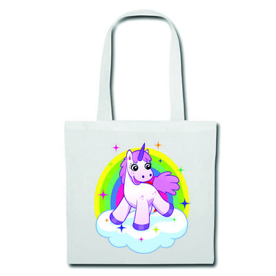 Tasche Beutel Baumwolltasche Einhorn Unicorn Fabelwesen Pferd Ziege Licorne Unic