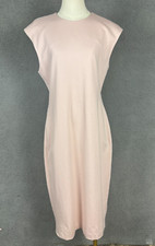 Calvin Klein Women's Ponte Chic Shift Dress Sleevless Sepia Rose Medium NWT's.