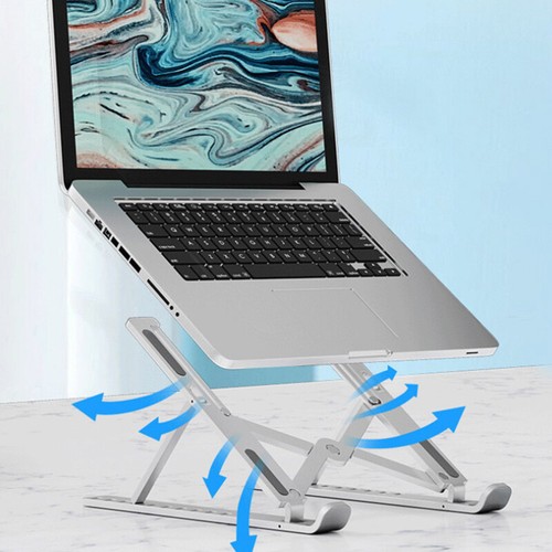 Laptop Stand Portable Notebook Holder Adjustable Foldable Ventilated Tablebd - Photo 10/15