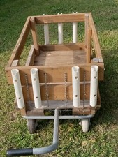 Homemade Utility Cart Built to last Great for gardening, hauling, fishing, etc 