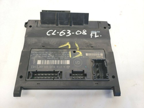 2008 Mercedes W216 CL63 AMG CL600 Front Left Seat Control Module ...