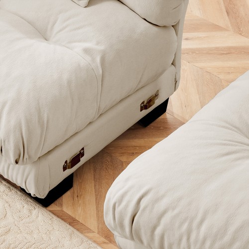 Luxury Modular Sectional Sofa Couch - Oversized U Shaped Cloud Couch for Living - Picture 11 of 12