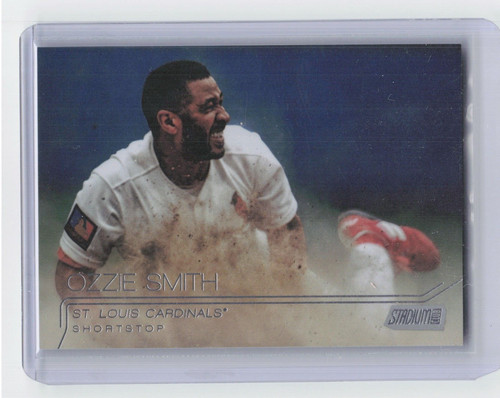 Ozzie Smith [Foilboard] #23 2015 Stadium Club card