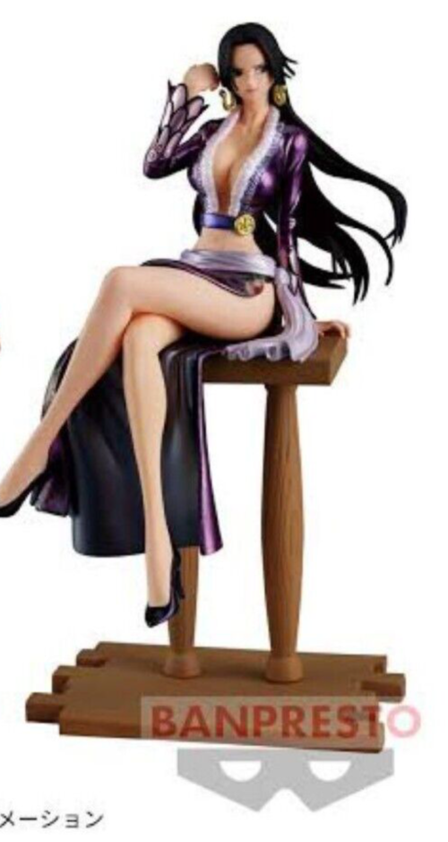 Banpresto One Piece GRANDLINE JOURNEY BOA.HANCOCK figure Purple Dress RARE  | eBay