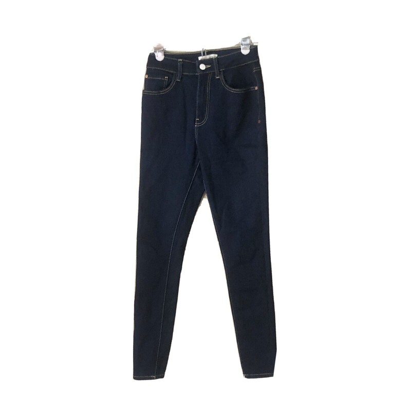 WARP + WEFT MXP Milan Dark Wash high rise Jeggings skinny denim size 24
