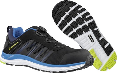 Albatros BREEZE IMPULSE QL LOW S1P ESD HRO Sicherheitsschuh schwarz-blau Gr39