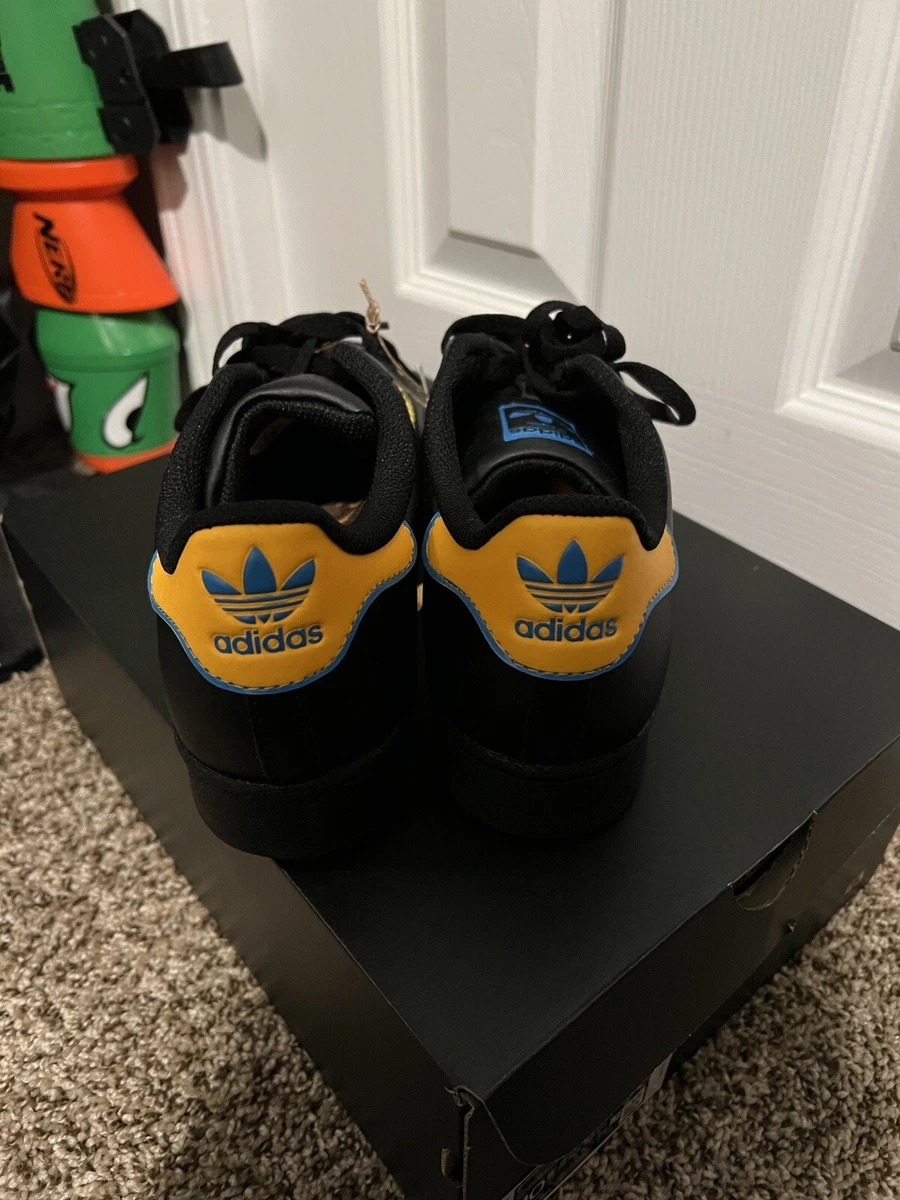 Size 10 adidas Superstar Black blue orange Florida gators eBay