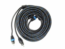 SKY HIGH CAR AUDIO TRIPLE SHIELD RCA'S 1.5FT 2 CHANNEL