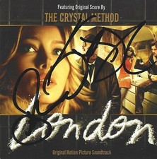 The Crystal Method SIGNED London Soundtrack CD Cover #2 COA Autographed by both