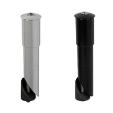 PRO ALLOY STEM QUILL ADAPTER 25.4/28.6 AD-03CN IN CHROME OR BLACK