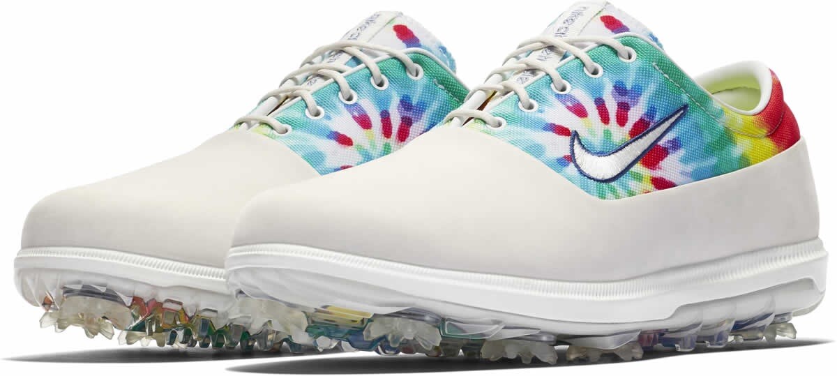 mens nike tie dye golf shoes