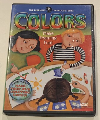 The Learning Treehouse Series Colors Bonus Feature Diamond Entertainment DVD 