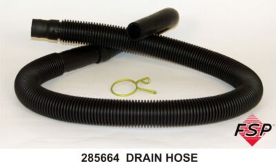 Genuine Whirlpool 285664 Washer 4'Drain Hose Plastic 2732