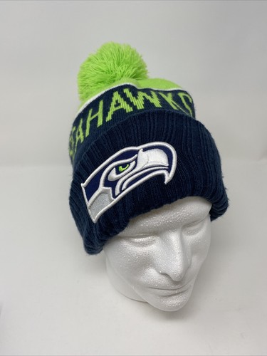 Seattle Seahawks Beanie Knit Hat Cap 